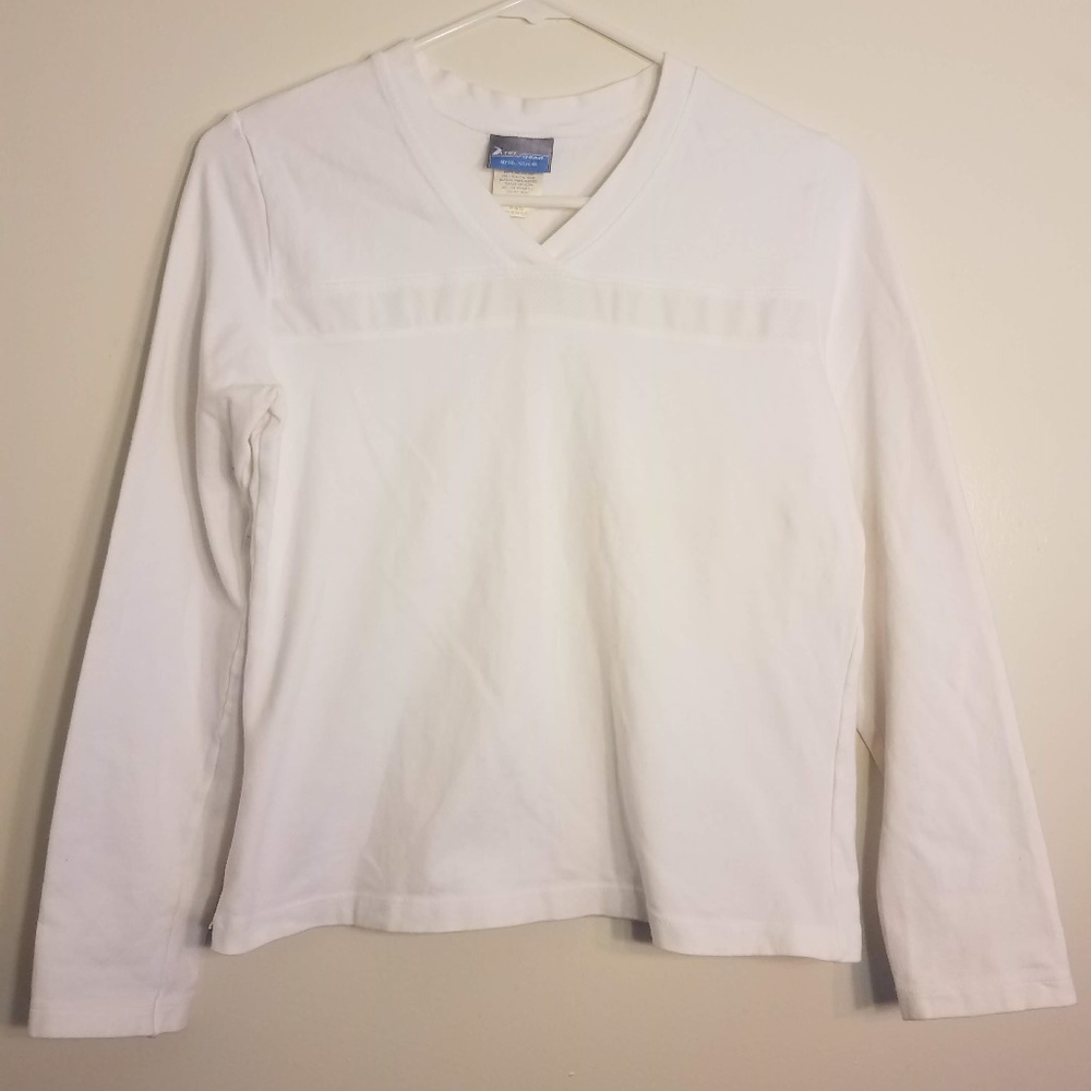 White long sleeve shirt